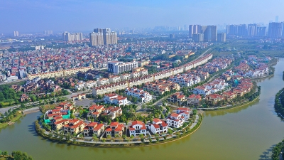 Khu chung cư cao cấp, dịch vụ hỗn hợp - Dự án khu đô thị Nam An Khánh